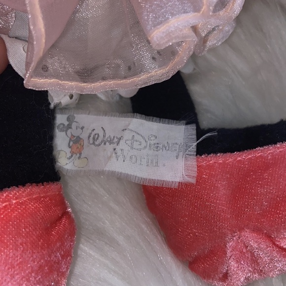 Disney 100 years of Magic Minnie Mouse Pink Hat and Dress Plush - Picture 14 of 17